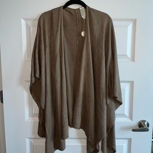 New Brown shawl with tags